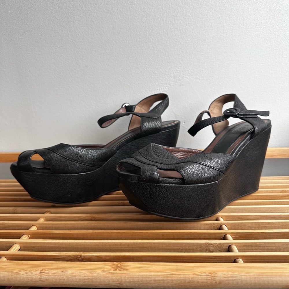 Marni Sandolo Zoccolo Leather Sandal